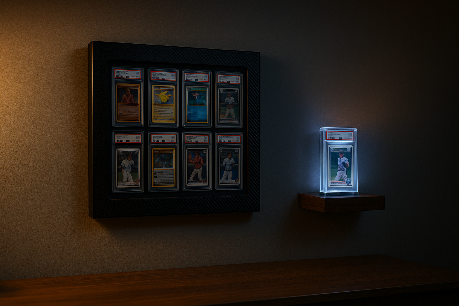 Like Card Display How To Show Off Graded Cards Like A Pro: Display Stands, Wall Frames ...