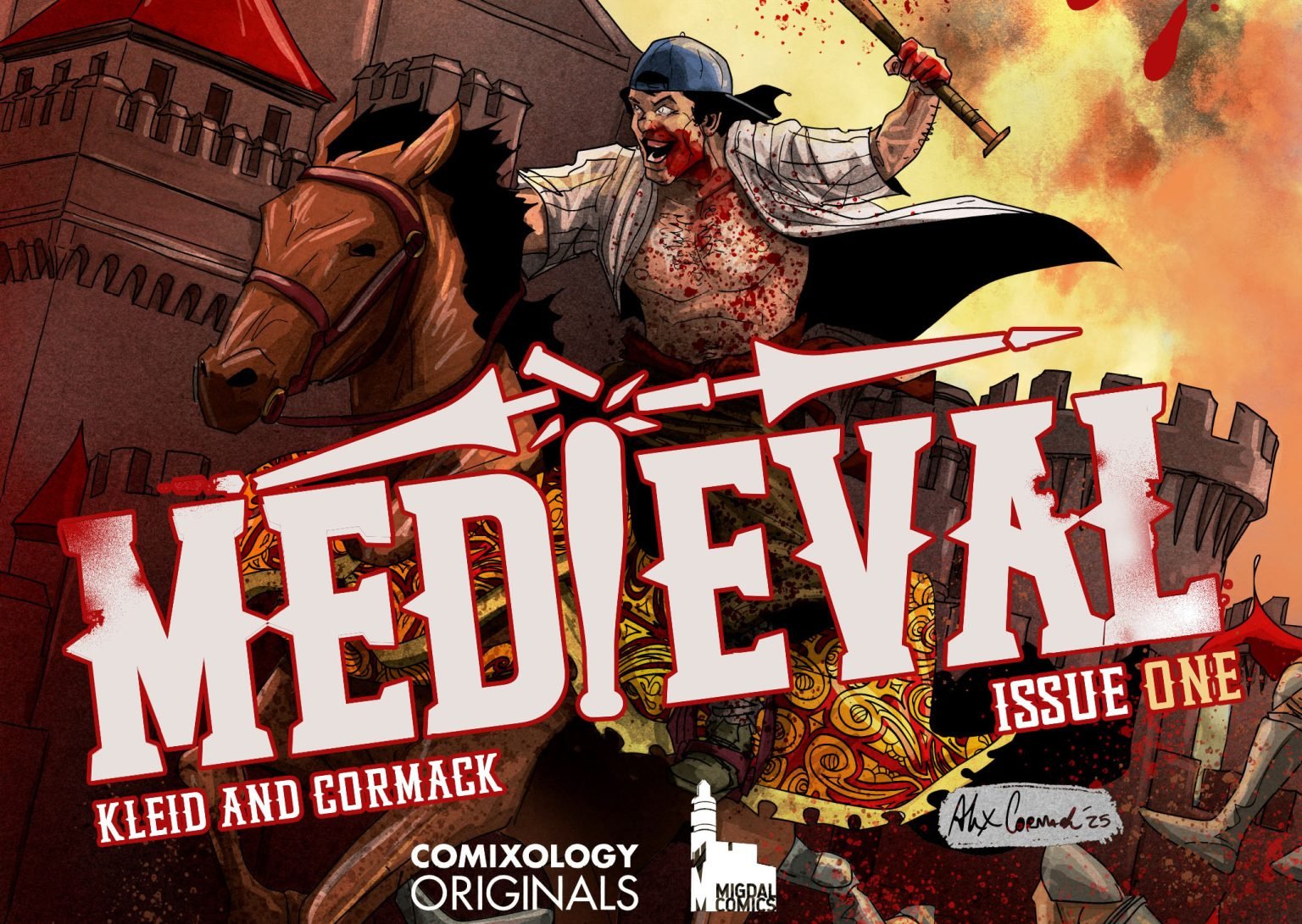GVN Exclusive Preview – Neil Kleid on Creating Medieval With Artist Alex Cormack (Comixology Originals)