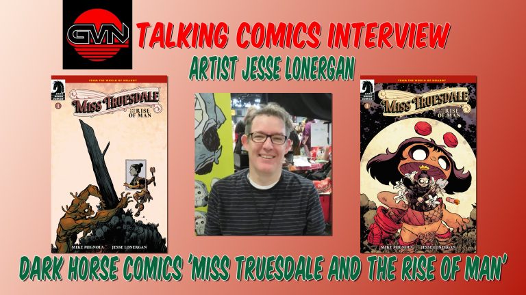 GVN Talking Comics Interview: Jesse Lonergan Dark Horse Comics ‘Miss Truesdale and the Rise of Man #1’