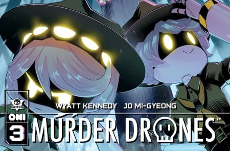 Murder Drones #3 Exclusive Cover Reveal: Oni Press Comic by Wyatt Kennedy & Jo Mi-Gyeong
