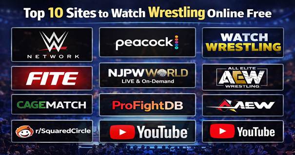 Top 10 Sites To Watch Wrestling Online Free (2026 Updated Reviews)