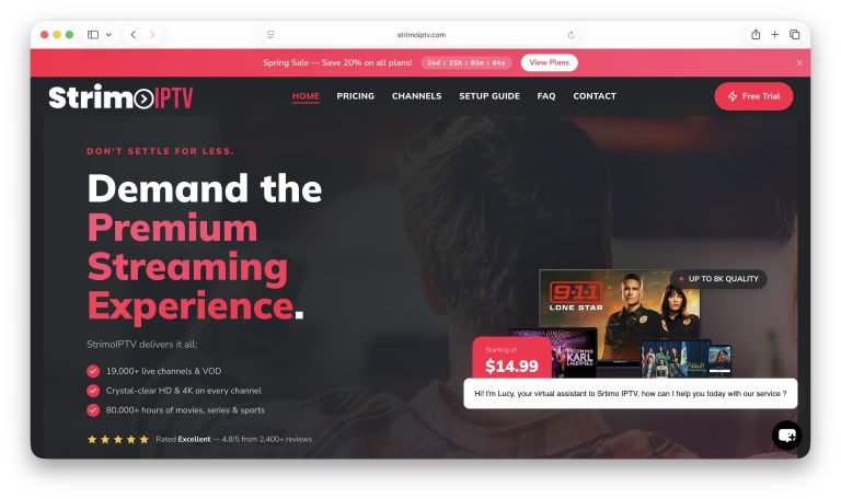 Best IPTV Service 2026: Why StrimoIPTV Is The Only Reliable IPTV Provider Left