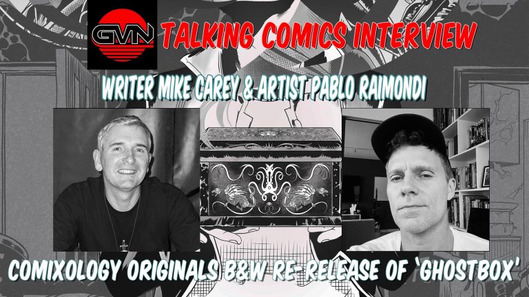 GVN Talking Comics Interview: Mike Carey & Pablo Raimondi on Comixology Ghostbox Black & White Reissue