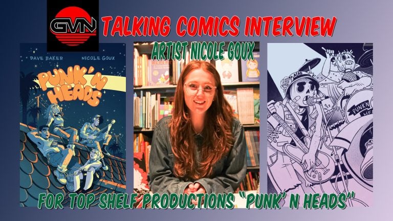 GVN Talking Comics Interview: Artist Nicole Goux For Top Shelf Productions ‘Punk’ N Heads’