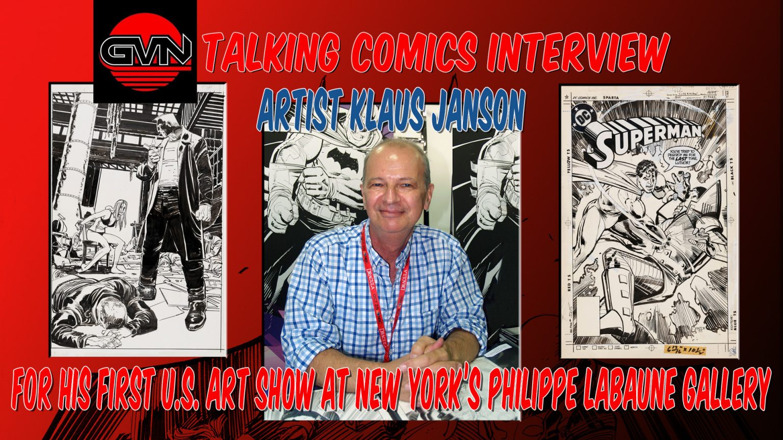 GVN Talking Comics Interview: Klaus Janson on His First American Art Show at Philippe Labaune Gallery in NYC