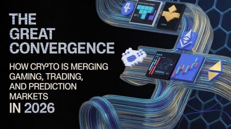 The Great Convergence: How Crypto Is Merging Gaming, Trading, And Prediction Markets In 2026