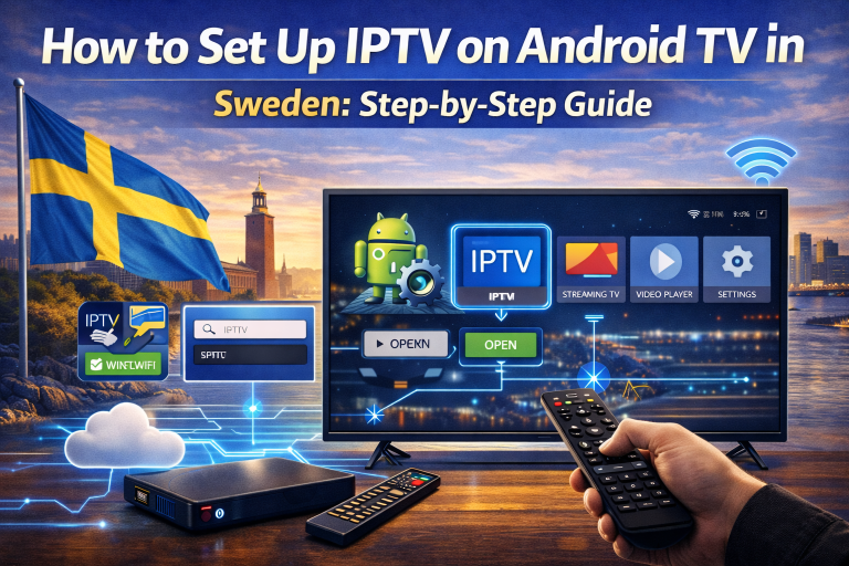 How To Set Up IPTV on Android TV In Sweden: Step-by-Step Guide