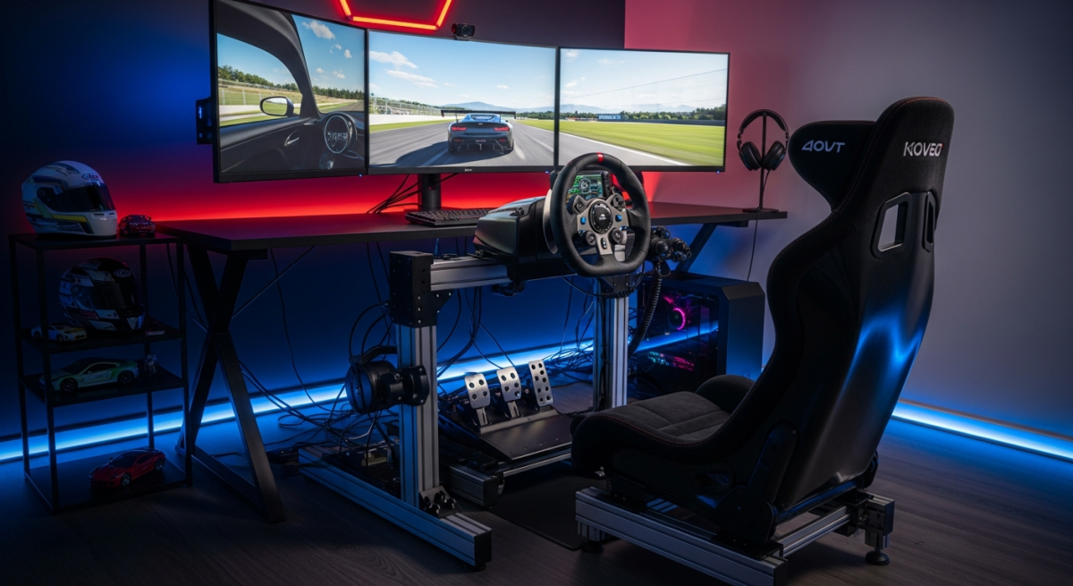 Sim Racing Rig Compatibility: Wheel Bases and Pedals Guide