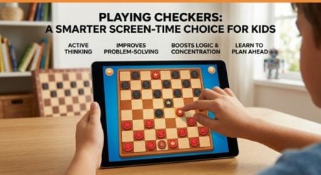 Why Playing Checkers Is A Smarter Screen-Time Choice For Children