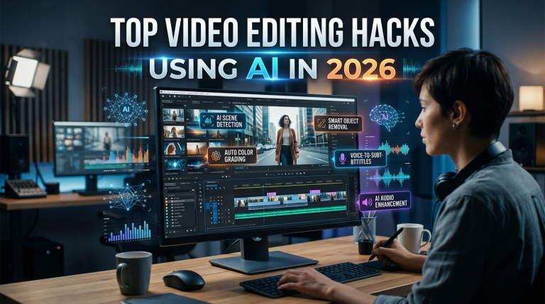 Top Video Editing Hacks Using AI In 2026
