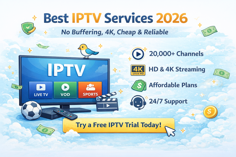 Best IPTV Services In 2026 – Top IPTV Providers & Subscription Guide