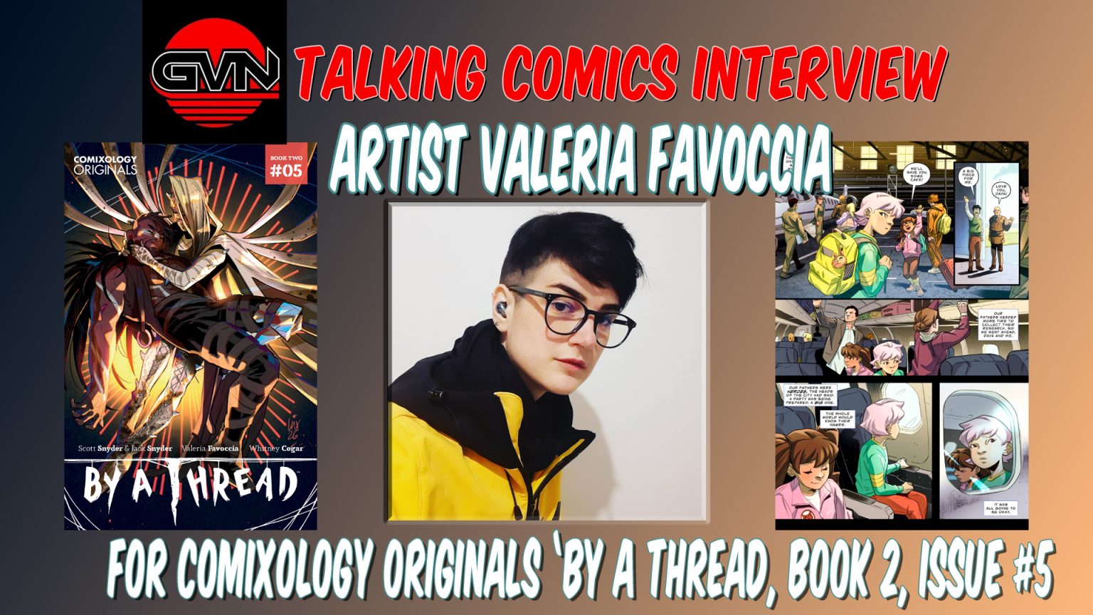 GVN Talking Comics Interview: Valeria Favoccia on Comixology Originals’ ‘By a Thread’ Vol. 2, Issue #5