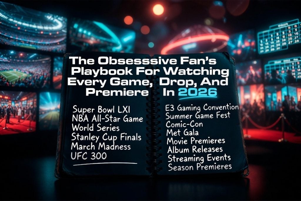 The Obsessive Fan’s Playbook For Watching Every Game, Drop, And Premiere In 2026 — Without Losing Your Mind