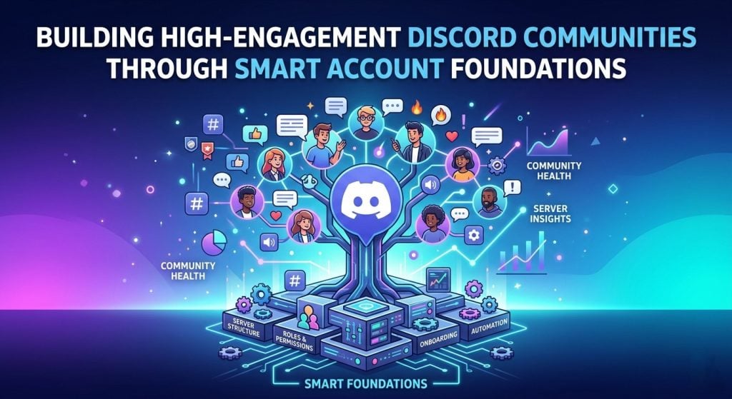 Building High-Engagement Discord Communities Through Smart Account Foundations