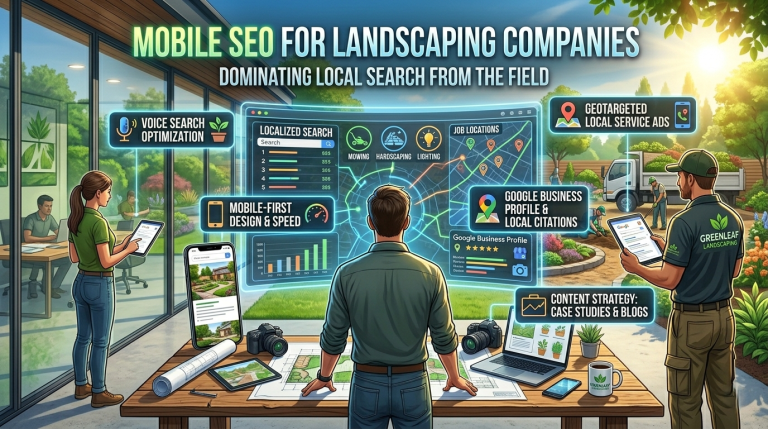 Why Mobile SEO Helps Landscaping Companies Win More Local Jobs