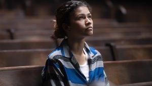 Zendaya as Rue in HBO’s Euphoria ahead of the complete series Blu-ray release