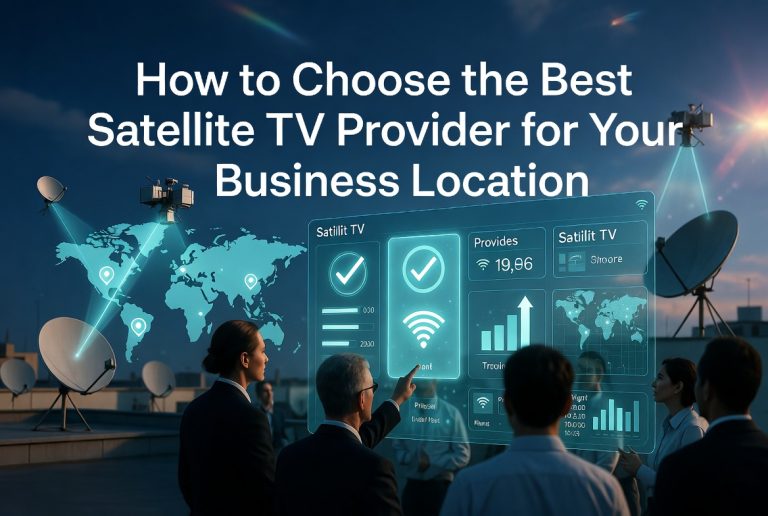 How To Choose The Best Satellite TV Provider For Your Business Location