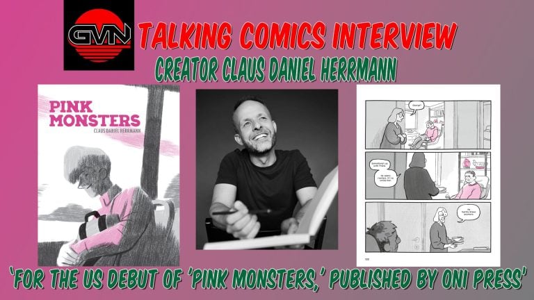 GVN Talking Comics Interview: Claus Daniel Herrmann on The U.S. Debut of ‘Pink Monsters’
