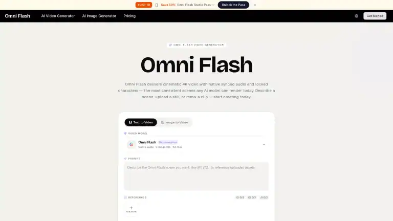 From 8 Hours To 80 Seconds: Omni Flash Gives Solo Creators Hollywood-Level Output