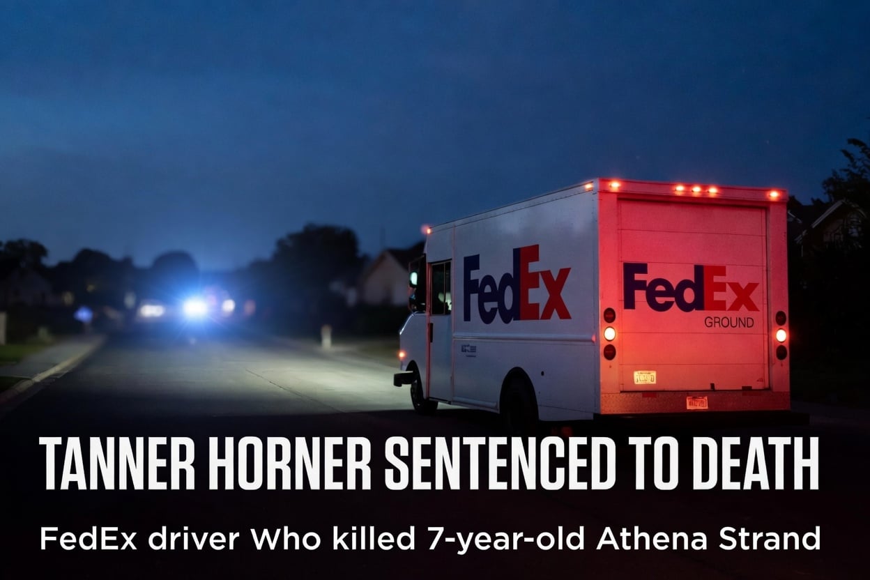 FedEx Driver In Athena Strand Case Sentenced To Death
