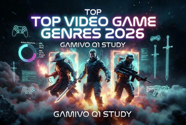 Top Video Game Genres In 2026: GAMIVO’s Q1 Study