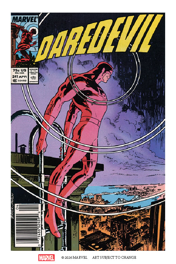 Daredevil #241 cover by Mike Zeck