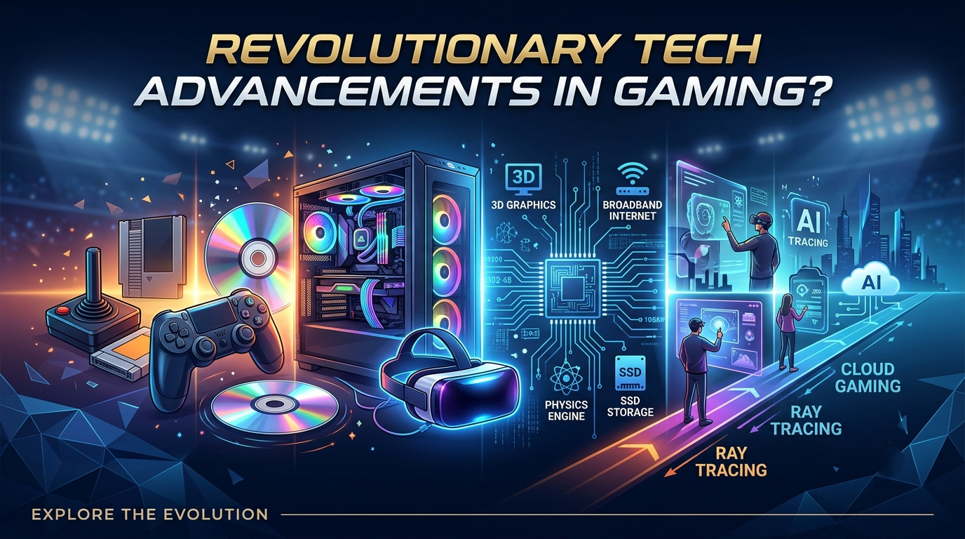 What Were The Most Revolutionary Tech Advancements In Gaming?