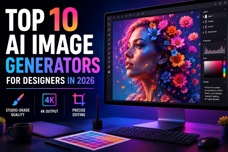 Best AI image generators for designers in 2026