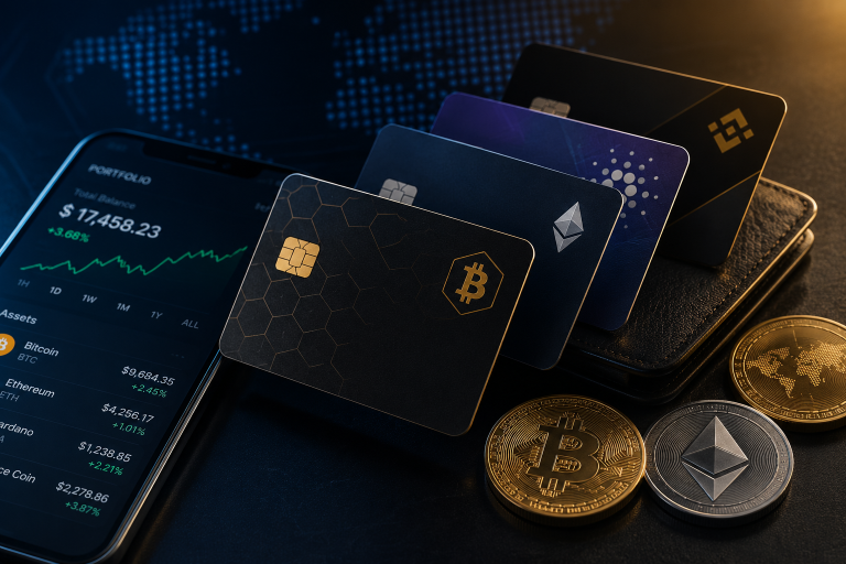 Best crypto cards in 2026 compared by fees, rewards, and features