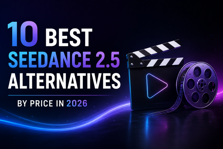 Best Seedance 2.5 alternatives by price in 2026