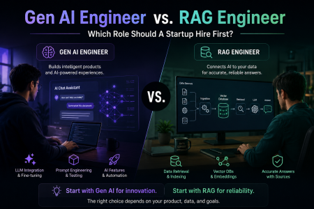 Gen AI engineer versus RAG engineer for startup hiring