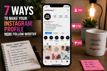 7 Ways To Make Your Instagram Profile More Follow-Worthy Instagram profile optimized with a strong bio, consistent visuals, and content designed to attract more followers.