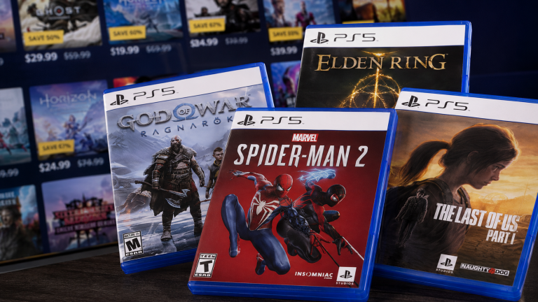 Physical video game discs and digital game downloads compared as the gaming industry shifts toward digital ownership