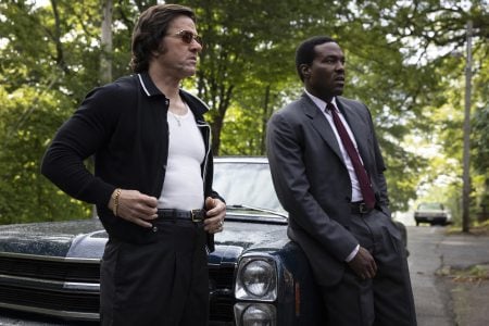 Scene from By Any Means highlighting the film’s crime thriller and buddy cop elements