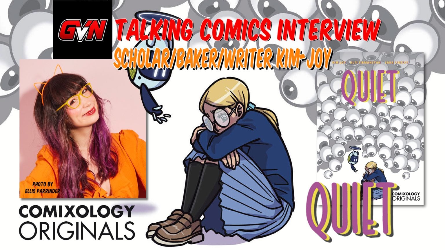 Writer Kim-Joy discussing the Comixology Originals YA graphic novel Quiet