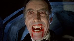 Christopher Lee as Dracula in Horror of Dracula ahead of the Warner Archive 4K UHD Collector’s Edition