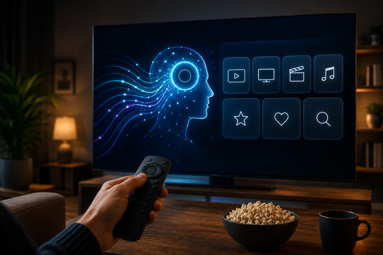 AI helping audiences discover movies, TV shows, games, and digital entertainment