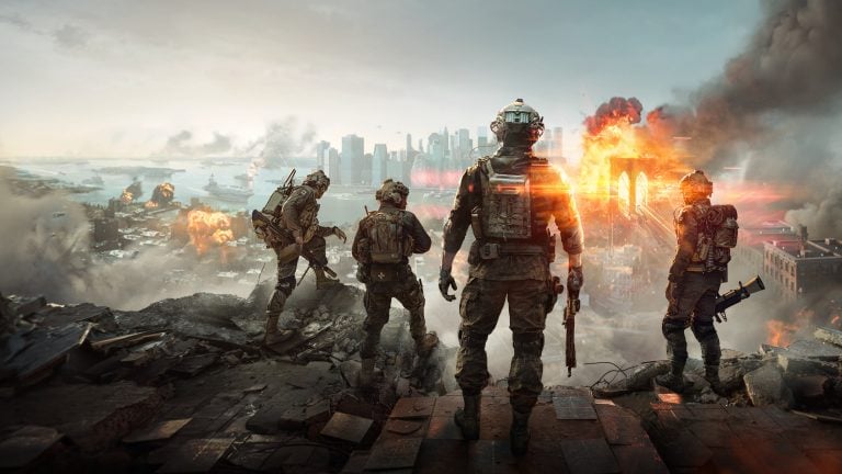 Player Count Is Not Density: The Map Design Problem Battlefield Has Never Fully Solved Overhead view of a large war-torn map with one crowded objective and empty ground between flags