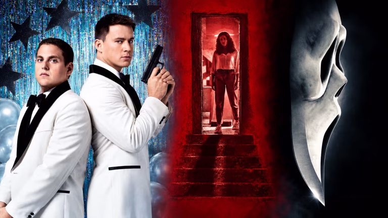What’s Leaving Streaming In October 2026 – Movies To Watch Before They Disappear Cinematic collage featuring 21 Jump Street, Barbarian, and Scream 4