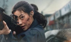Director Na Hong-jin discussing his science fiction alien epic Hope