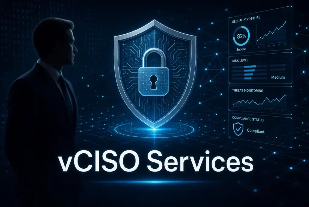 VCISO Services: Turning Cybersecurity From A Technical Function Into A Business Discipline vCISO Services – virtual Chief Information Security Officer cybersecurity leadership
