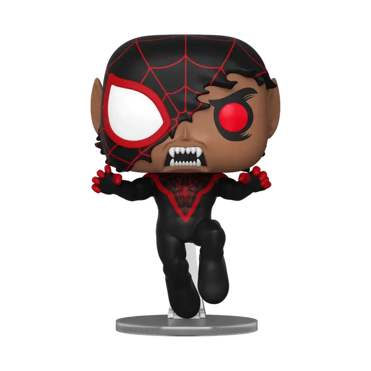 Funko POP Legendary limited edition Miles Morales Vampire figure.