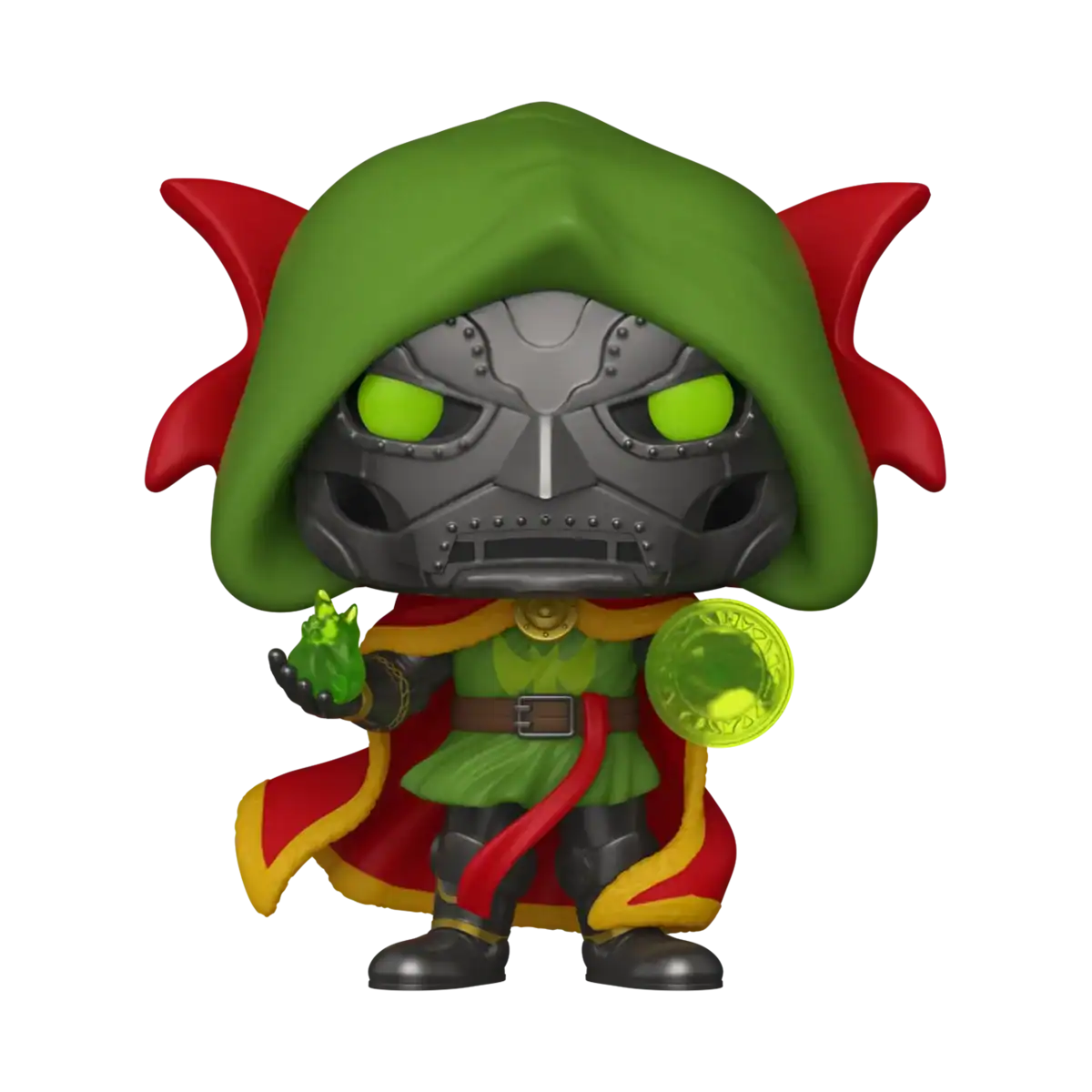 Funko POP Sorcerer Supreme Doom figure.