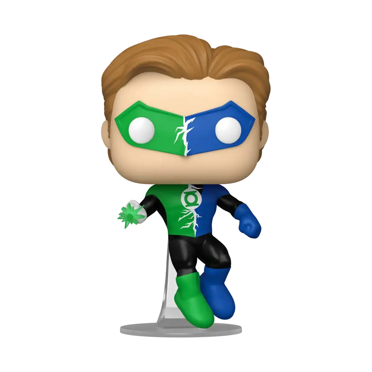 Funko POP Mythic limited edition Green Blue Hybrid Lantern figure.