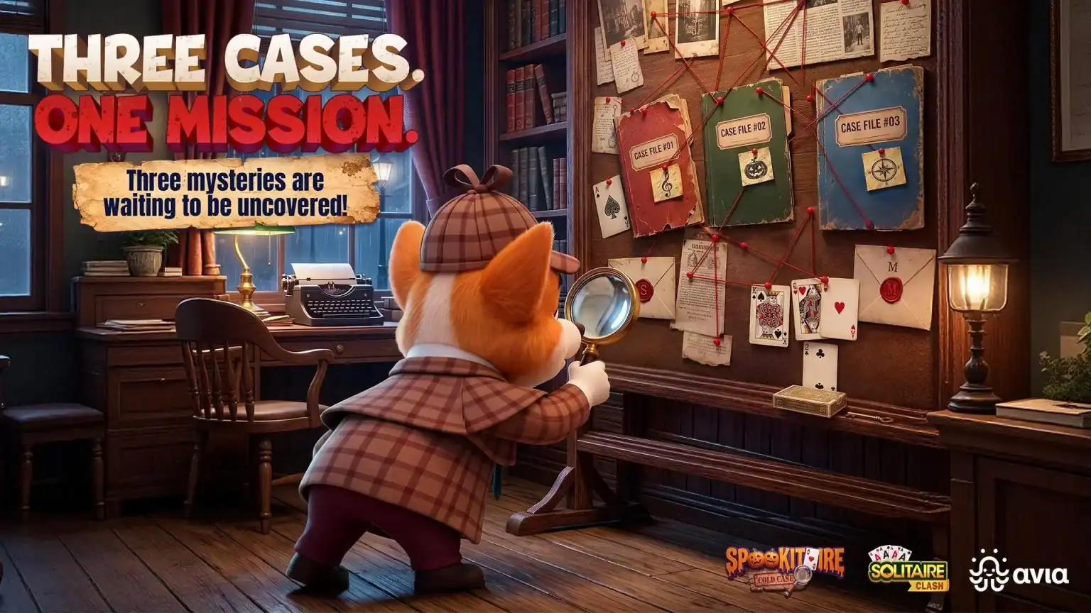 AviaGames Brings a Cold Case to Solitaire Clash