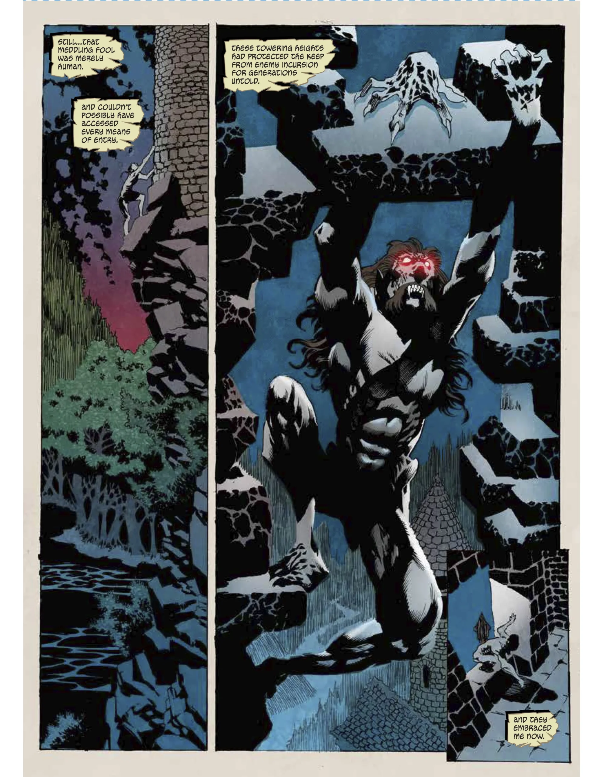 Exclusive preview artwork from Matt Wagner and Kelley Jones' Dracula Book IV: The Undead.