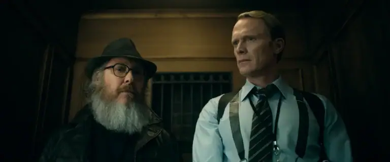James Spader as Ultron and Paul Bettany as Vision in VisionQuest exclusively on Disney