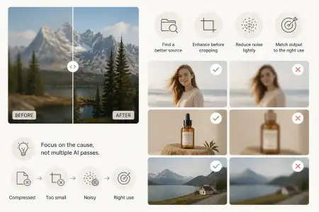 How to Sharpen Blurry Images for AI Videos