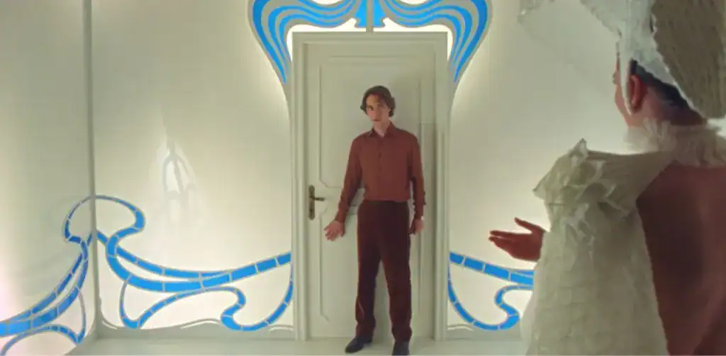 Lua Vergoni as Orfeo in Virgilio Villoresi's surreal fantasy film Orfeo.
