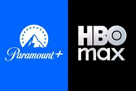 HBO Max And Paramount+ Are Set to Become One Service Logos for Paramount+ and HBO Max side by side.